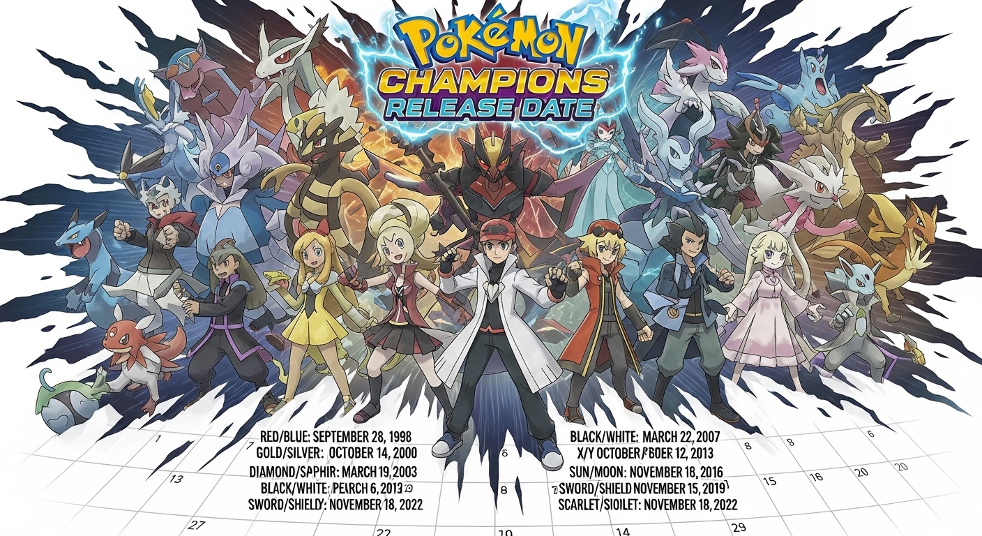 Pokemon Champions Release Date