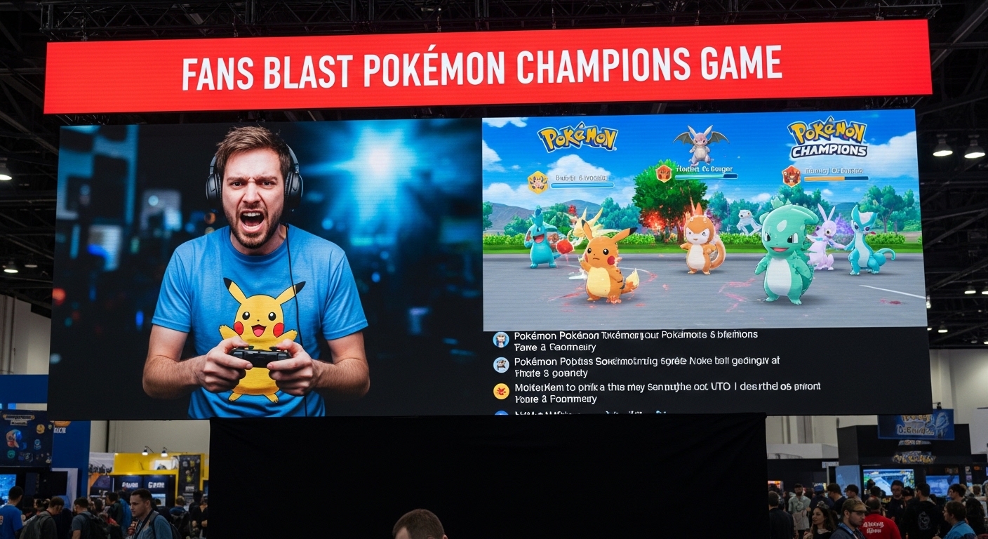 Fans Blast Pokémon Champions Game