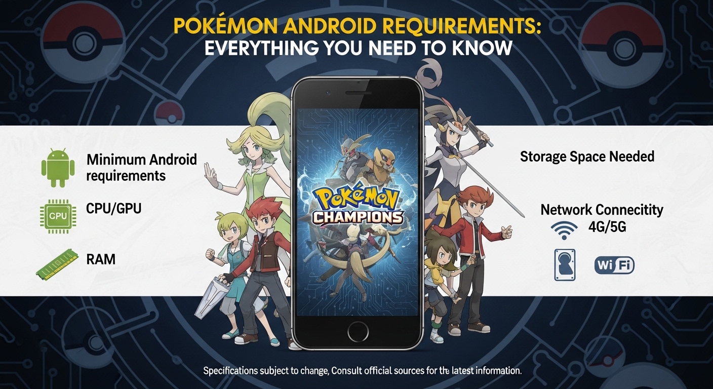 Pokémon Champions Android Requirements