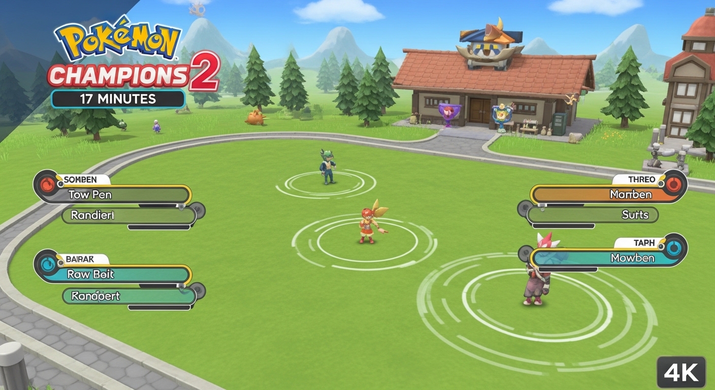 Pokémon Champions Switch 2 Gameplay