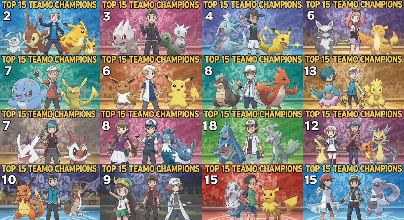 The Top 15 Teams in Pokémon Champions