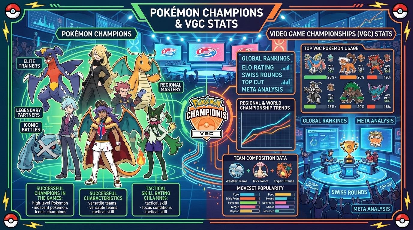 Pokémon Champions & VGC Stats