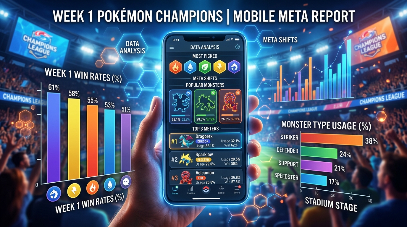 Week 1 Pokémon Champions Mobile Meta Report